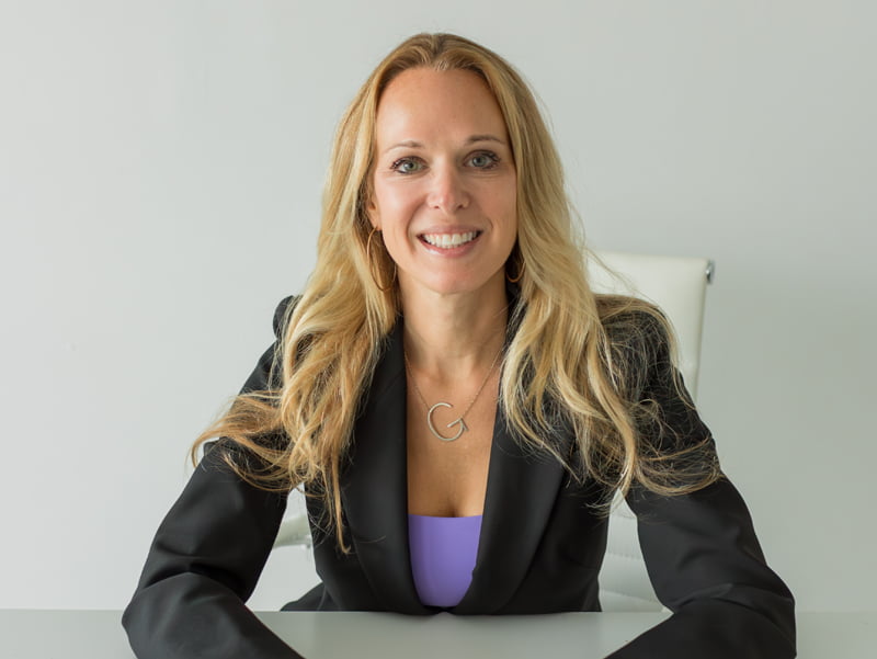 An image of Gillian FIerer in the EO Family Law office that links to her bio and profile.